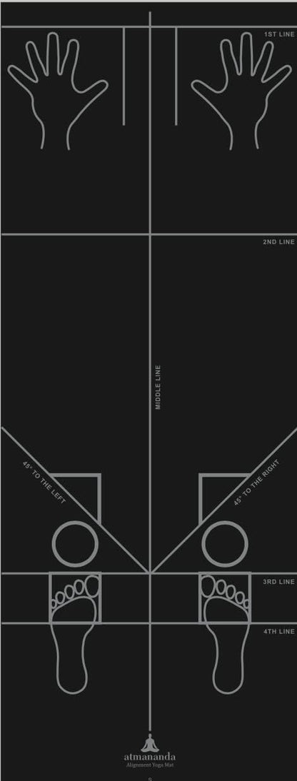Atmananda Alignment Yoga Mat