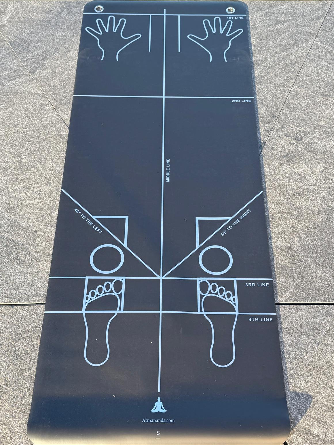 Atmananda Alignment Yoga Mat