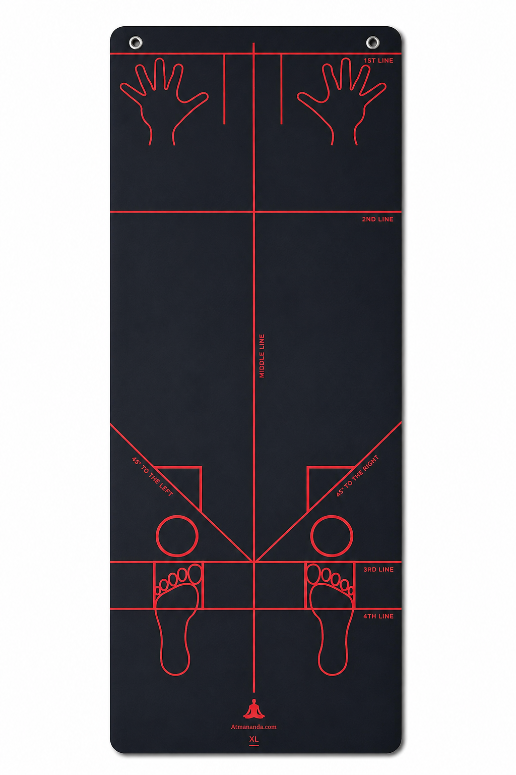 Atmananda Alignment Yoga Mat